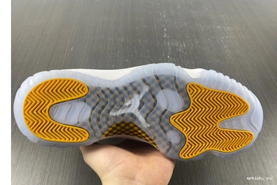 Cheap EP Jordan 11 yellow and Air AJ11 black 0507